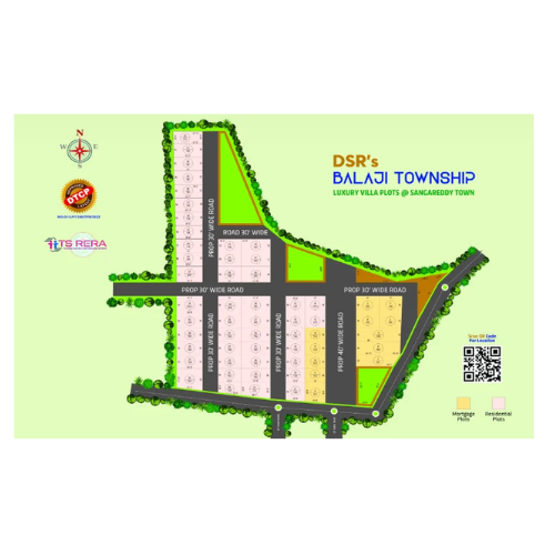 DSR BALAJI TOWNSHIP LAYOUT - MTG infra DEVELOPERS - MTGINFRADEVELOPERS.COM IMAGES LIVE